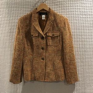 Like New Jones New York tweed jacket